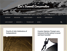 Tablet Screenshot of lsconservative.com